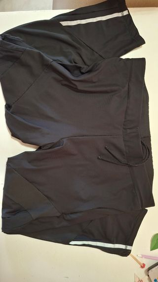 Pantaloncini da corsa e ciclismo neri