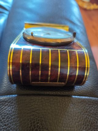 Raro Orologio Sveglia Cyma Amic 8 Giorni 15 Rubini