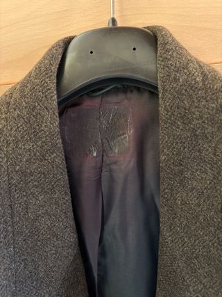 Cappotto in lana marrone e Verdone