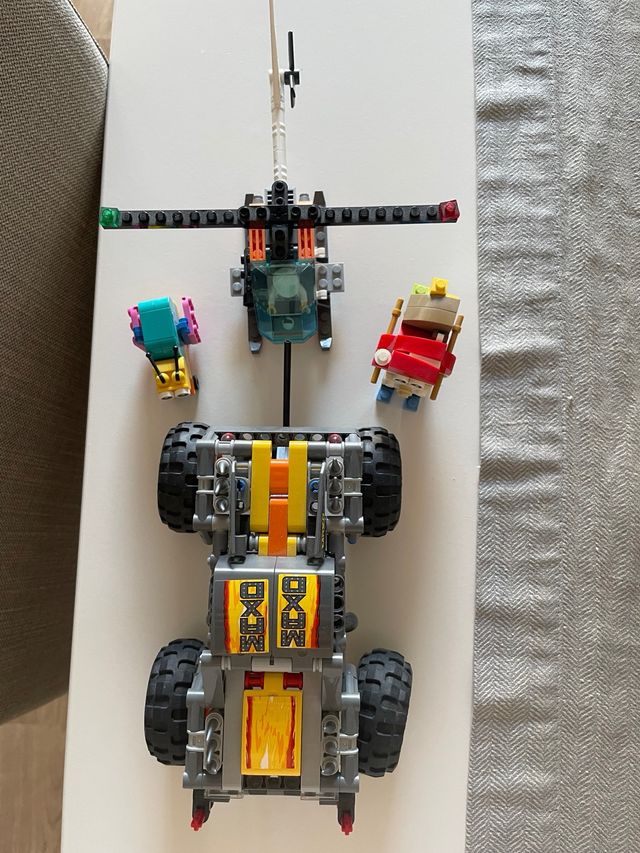 Lego Vehículo y Helicóptero
