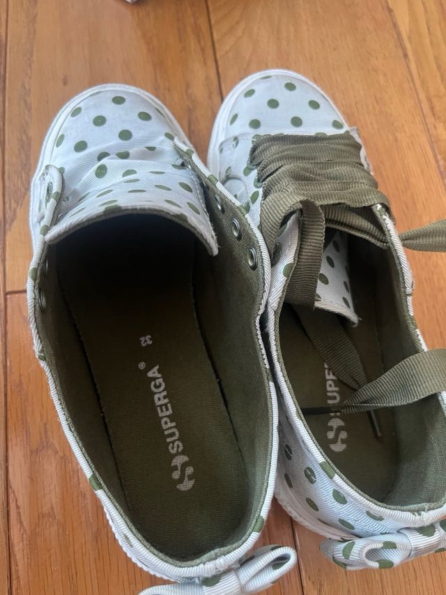 Scarpe bambina Superga pois taglia 32