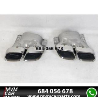 Cola De Escape Mercedes W205 2019 Chrome