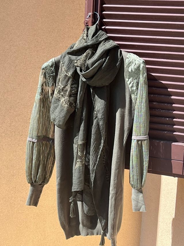 Maglia Leatitia Mam con pashmina