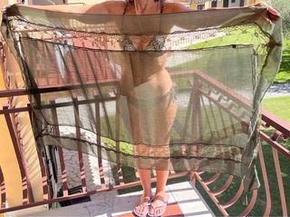 Maglia Leatitia Mam con pashmina