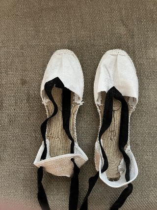 Traje de fallero gris a rayas