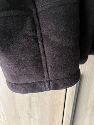 Chaqueta borrego Zara marrón