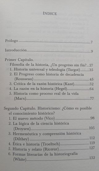 Filosofía de la Historia. Historicismo-Posthist...