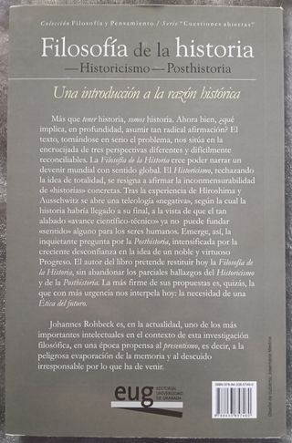 Filosofía de la Historia. Historicismo-Posthist...
