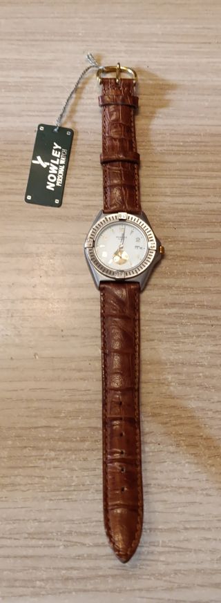 Reloj Nowley de Pulsera Marrón y Plateado