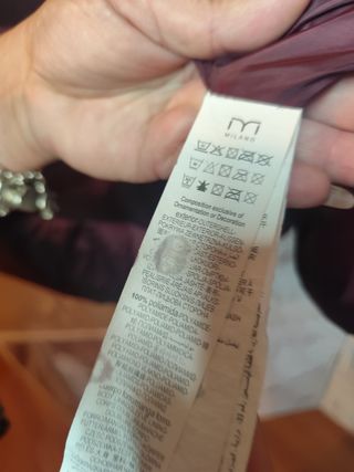 Cazadora granate acolchada