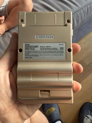 Nintendo Game Boy Light Gold semi nueva