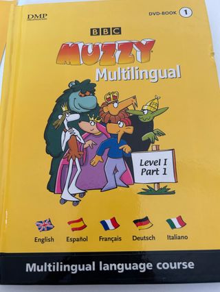 Corso Multilingue BBC Muzzy DVD-BOOK 1