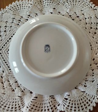 Piattino decorativo vintage giostra cavalli