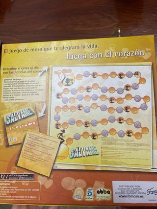 Juego de mesa Sálvame