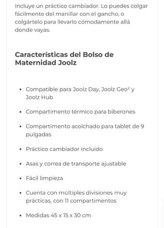 Bolso organizador JOOLZ gris