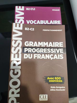 Gramàtica B2C2 y vocabulario B2C1.1 francés