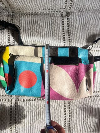 Bolso Desigual Multicolor Mano y Bandolera