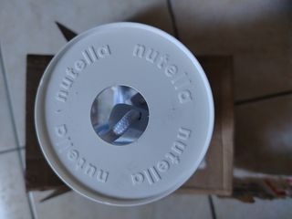 Lampada Nutella in Vetro