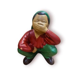 Conjunto 3 Estatuetas Macacos Sábios