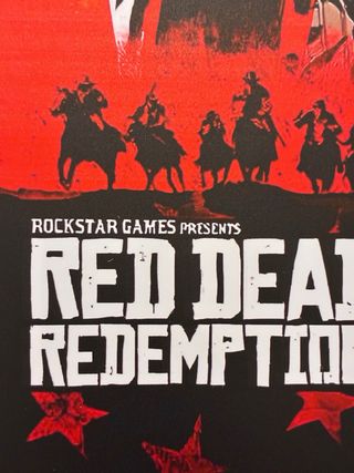  Red Dead Redemption 2 Rockstar Games poster V2