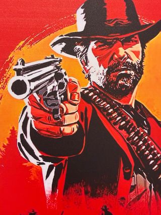  Red Dead Redemption 2 Rockstar Games poster V2