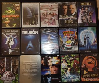 Lote 15 DVDs Películas Varias