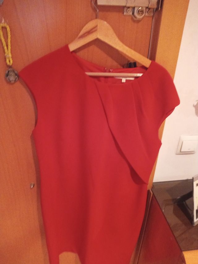 Vestido rojo talla 46