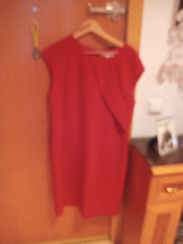 Vestido rojo talla 46