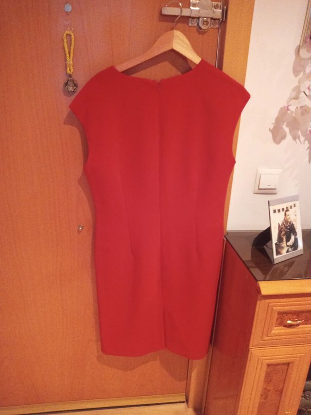 Vestido rojo talla 46