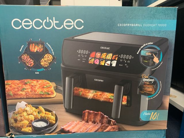 Cecofry Freidora de Aire DUOHEAT 10000