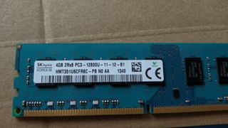 SK hynix 8GB DDR3 (2x4GB) PC3-12800U , 1600 MHZ