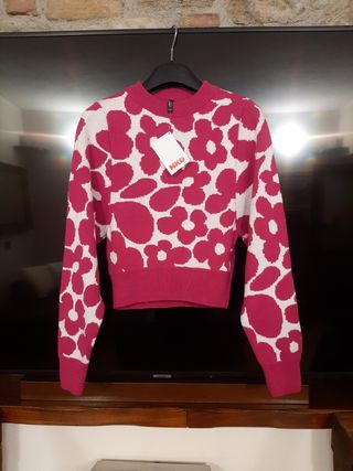 Maglioncino NKD floreale rosa taglia XS