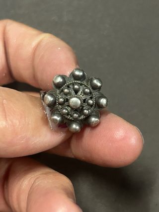 Anillo Charro Plata antiguo

desconozco la talla 