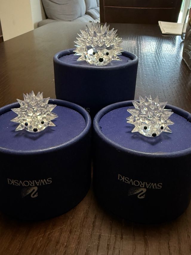 Figuras Erizo Cristal Swarovski
