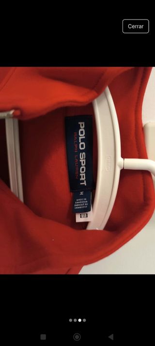 Sudadera Polo Sport Ralph Lauren Roja