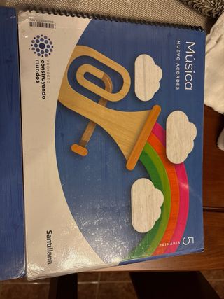 Libro y Cuaderno de Música Santillana 5º Primaria