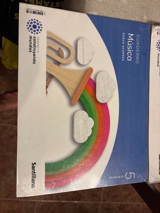 Libro y Cuaderno de Música Santillana 5º Primaria