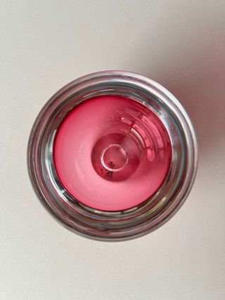 Cenicero Cristal Checo Vintage Rosa