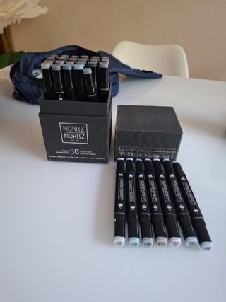 30 pennarelli Twin Marker Moritz&Moritz