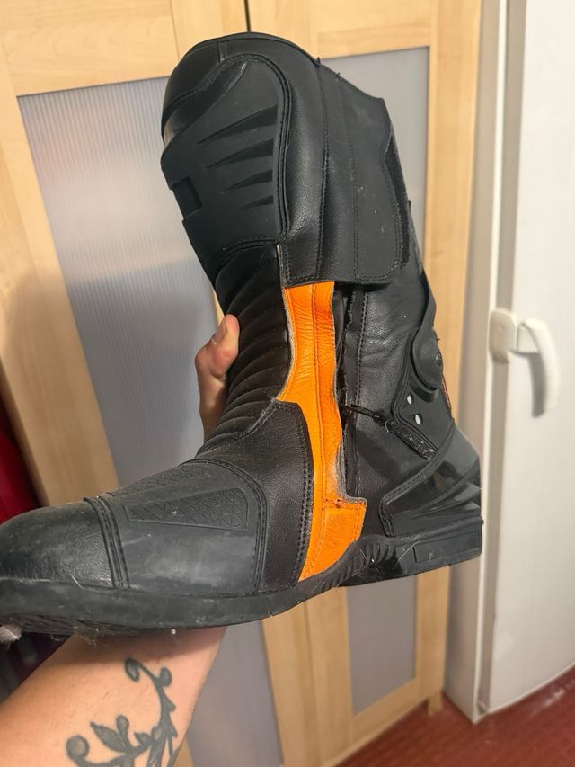 Botas de Moto Negras