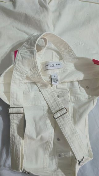 Mono corto blanco