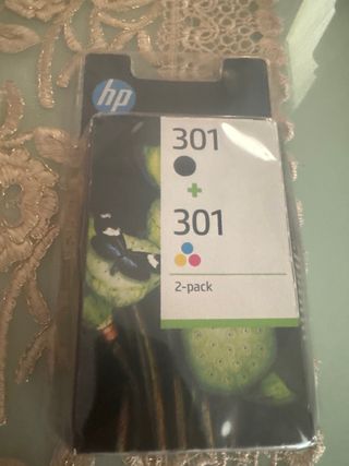 HP 301 2-pack cartucce  coloré e nero