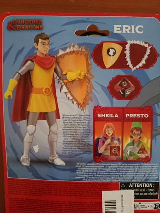 Dungeons & Dragons Figur Eric – 15 Cm, PVC, Mit 4 Zubehörteilen Und Würfel