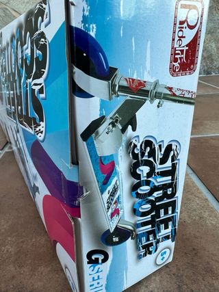 Patinete Plegable Aluminio 120mm Rueda