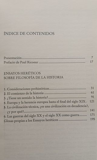 Ensayos heréticos sobre filosofía de la historia