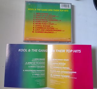 CD Kool & the Gang Spin Their Top Hits