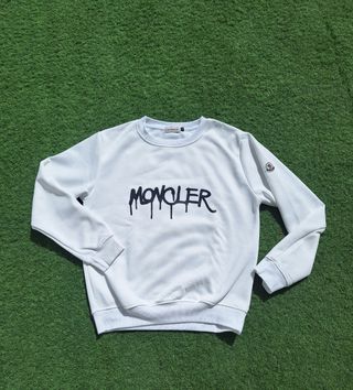Sudadera Moncler Blanca Talla S