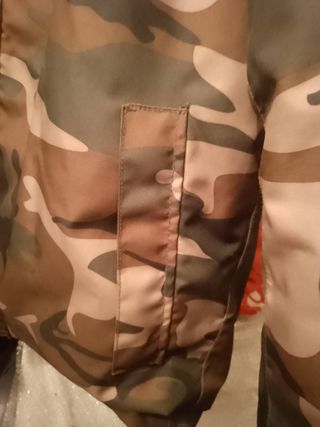 Chaqueta militar caza Camuflaje Talla S
