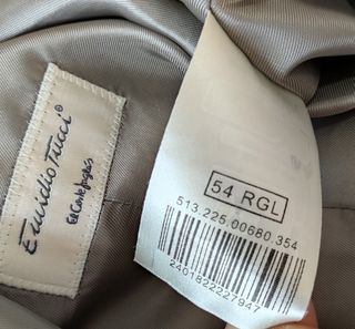 ELEGANTE CHALECO CEREMONIA NUEVO, CON ETIQUETAS, Y