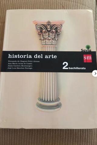 Libro historia del arte 2do bachillerato